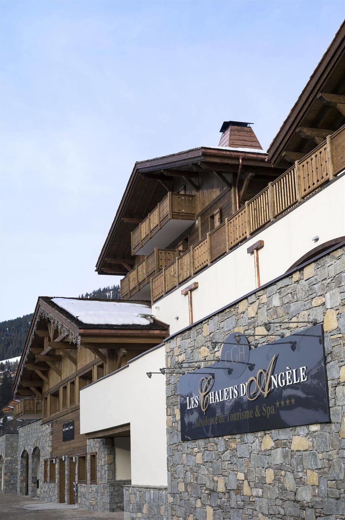 Cgh Residences & Spas Les Chalets D'Angele Châtel Eksteriør billede